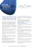 April 2021 - The Future Of UK Corporation Tax