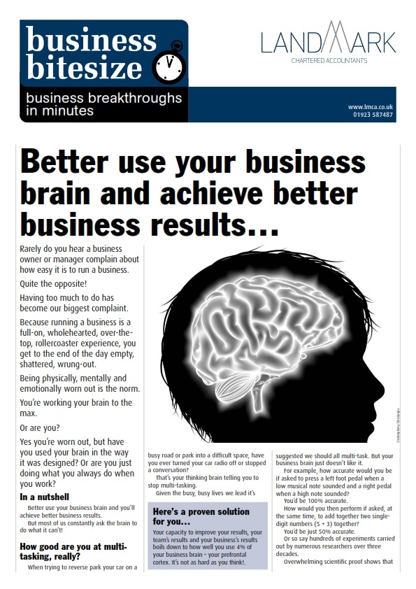 Better Business Brain