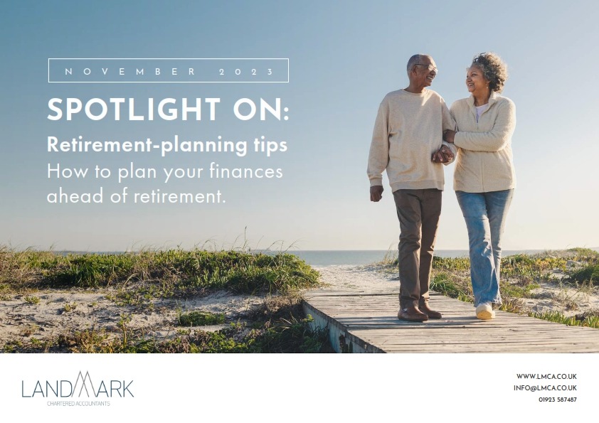 November 2023 - Retirement Planning Tips